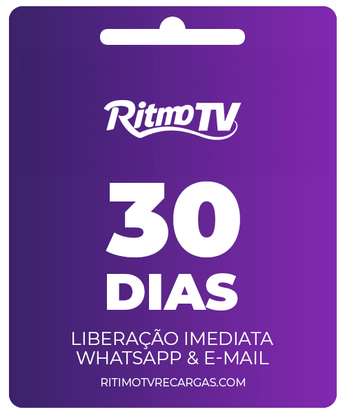 Gift Card RitmoTV Mensal